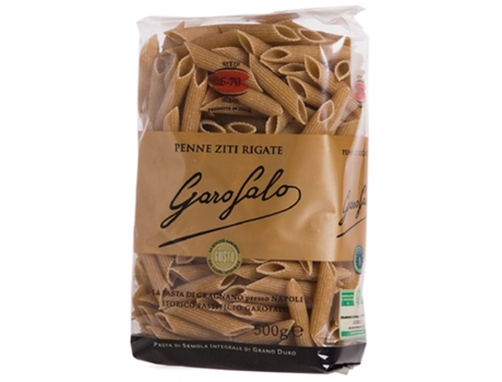 Massa Penne Rigate Integral GAROFALO
