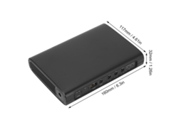Laxiscreed Mini Ups Para Routers Com Suporte Usb E Proteção De Energia Confiável