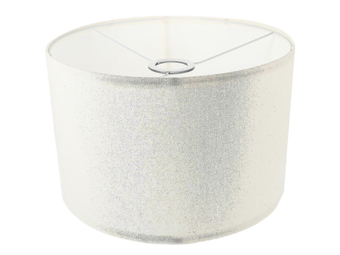 Abajur Cilíndrico De Linho Natural Para Luminária Mesa Ou Chão (compatível Com Lâmpada E27)-aquaforge