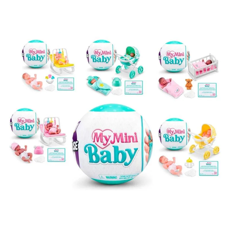 Bola Sorpresa My Mini Baby Con Accesorio Sorpresa Aleatorio 7748713g Zuru Jugatoysmás De 3 Añosp25zuru