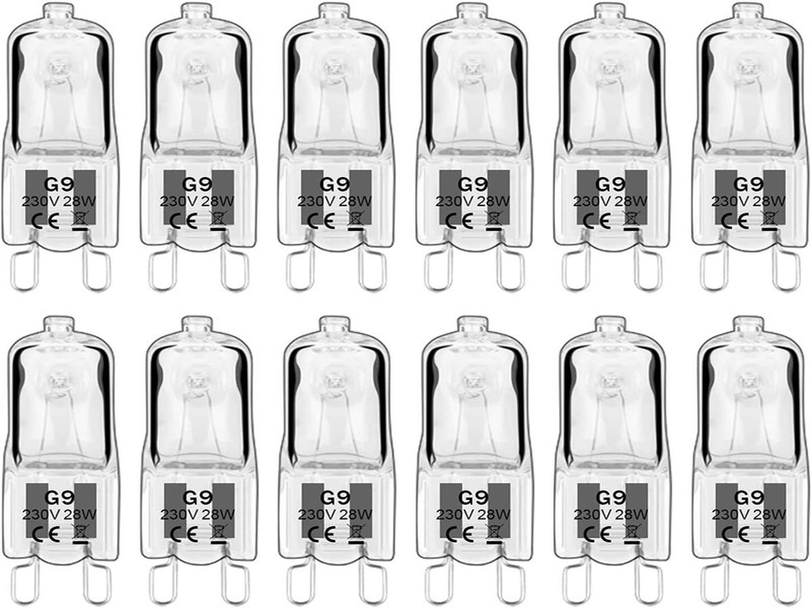 Lurelia Lâmpada Led G9 25w 220v Branco Quente, 2 Pinos