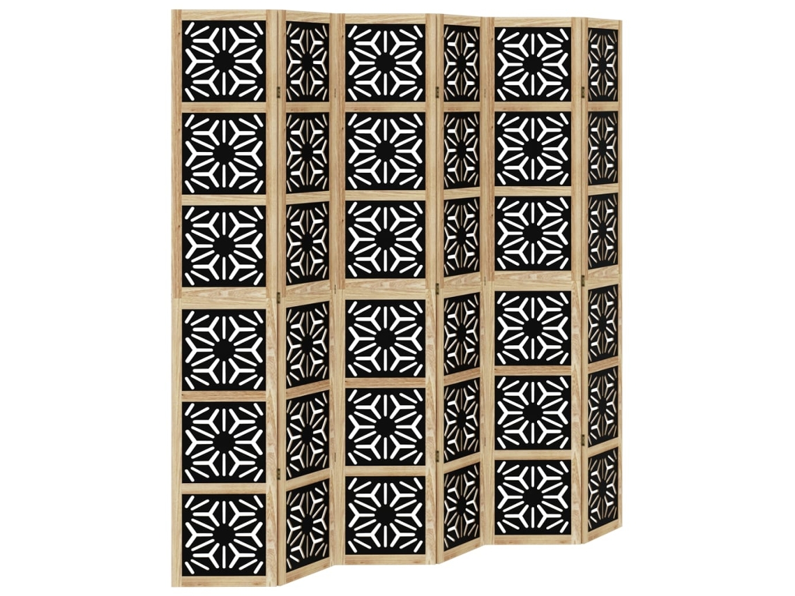 Room Divider, Room Dividers Vidaxl Marrom Madeira (40 X 220 Cm)