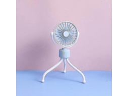 Ventilador Portátil Para Carrinho De Bebê, Mini Pessoal Recarregável Via Usb
