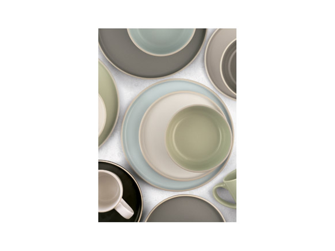 Conjunto de Pratos Stonware (18 Peças)