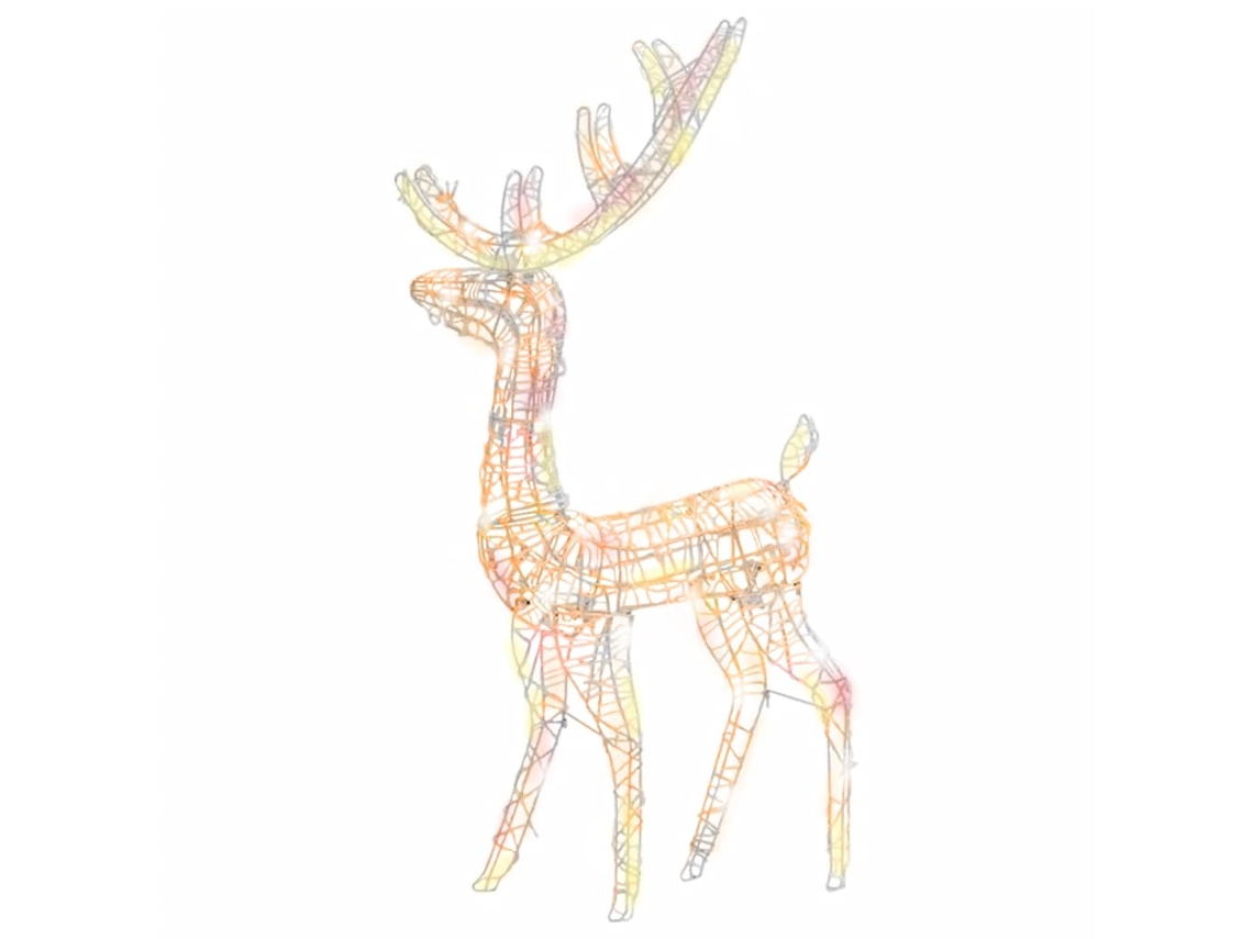 Reindeer Christmas Decoration, Reindeer Christmas Decorations Vidaxl (70 X 26 X 128 Cm)