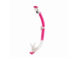 Tubo Snorkel Adulto Full dry Válvula Impermeável Bico Silicone
