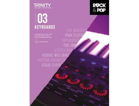 Livro Trinity College London Rock amp Pop 2018 Keyboards Grade 3 de Hal Leonard Publishing Corporation (Inglês)
