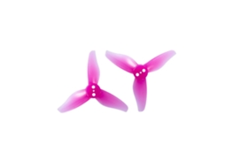 Hélice Gemfan Hurricane 2023 2x2.3 2" 3 Pás Furo 1.5mm Motor 1105 1108 Drone W20 Fpv 4 Pares Amarelo Fluorescente 4/8 MDUG