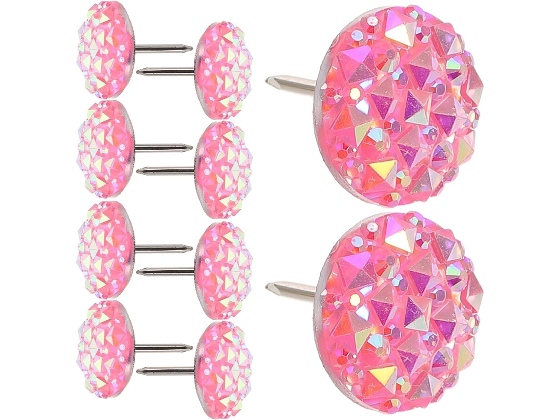 Conjunto de 30 peças Aboofan Tachinhas para manuseio e armazenamento, com design elegante em resina e metal, ideal para decoração.