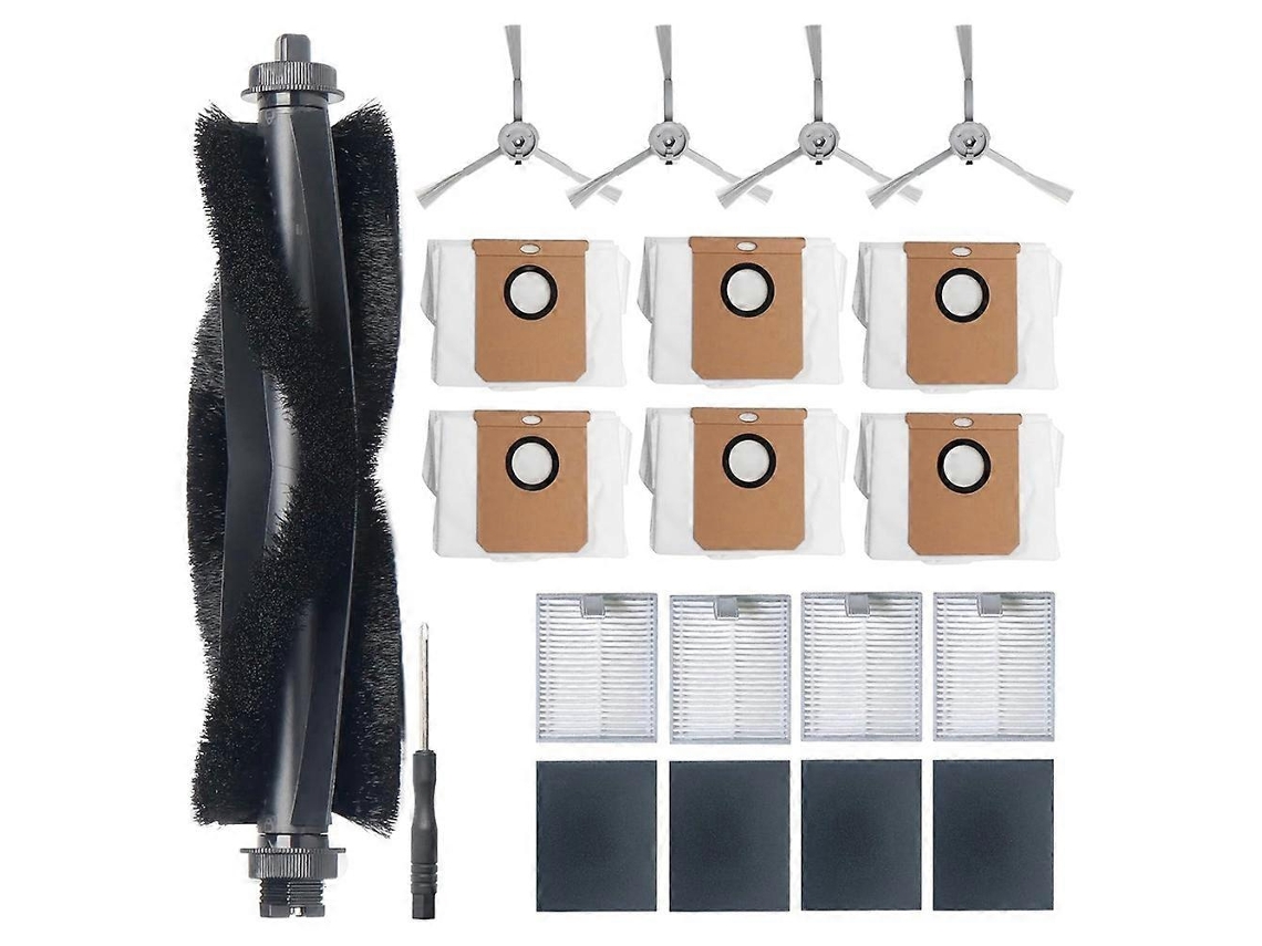 Kit De Peças De Reposição Para Aspiradores Robô Da Série L60 - Pacote Com 15 Peças, Incluindo Filtros, Escovas E Sacos._ptg