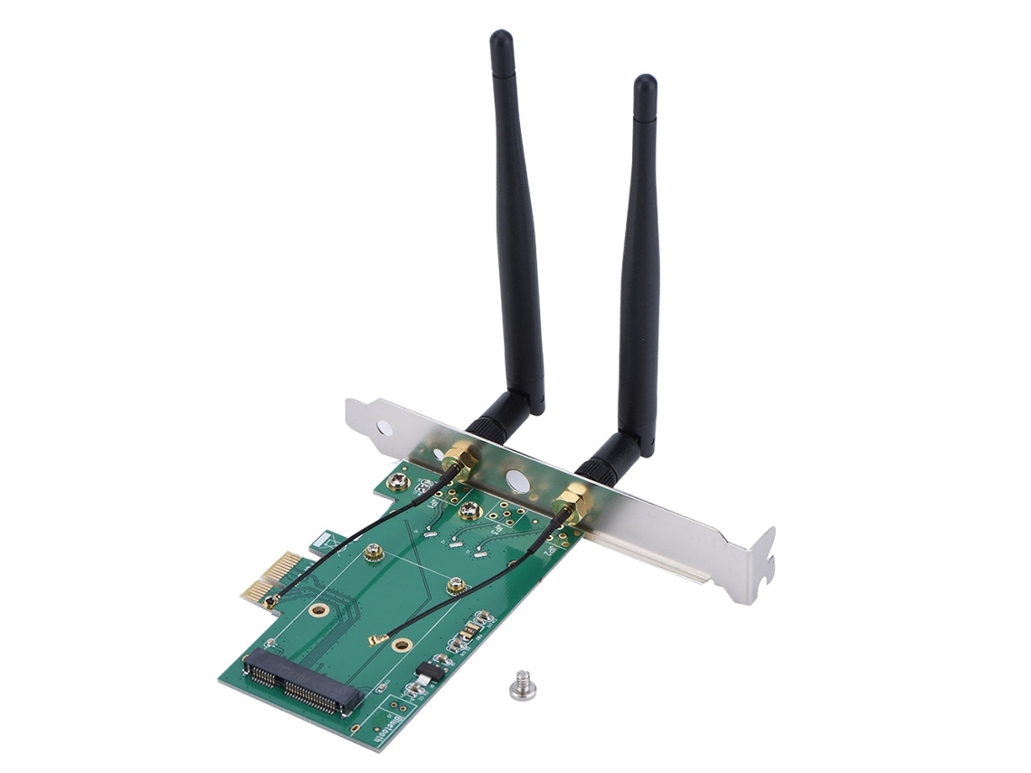 Laxiscreed Adaptador Mini Pci-e Para Pci-e Desktop De Alta Qualidade