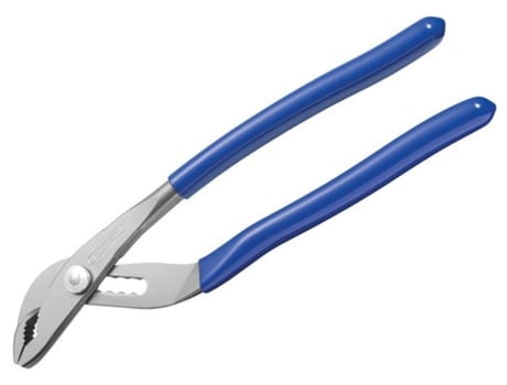 Alicate para Bomba de Água com Revestimento de Pvc EXPERT STANLEY 240 Mm Ramos Espatulados Azul