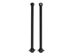 2 Peças Eixo De Transmissão Traseiro Rc Dogbones 92mm Aço Resistente Para Arrma Série 1/7 1/8 Preto