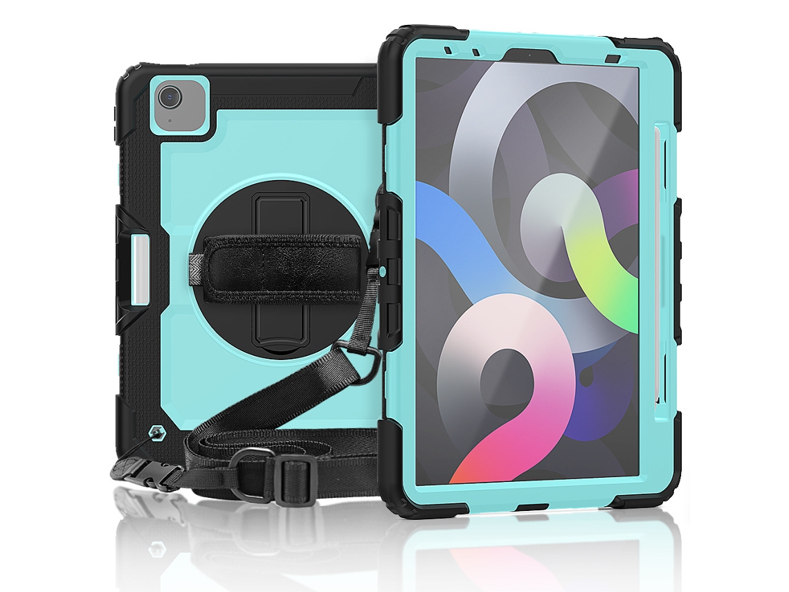 Lurelia Capa Para Ipad Mini 4 E 5, Silicone E Pc, Preto, Proteção Contra Quedas, Uso Diário