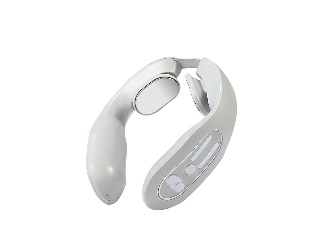 Massageador De Drenagem Linfática Com Pontos Acupuntura No Pescoço Ems, Multicolorido (cinza Opcional)