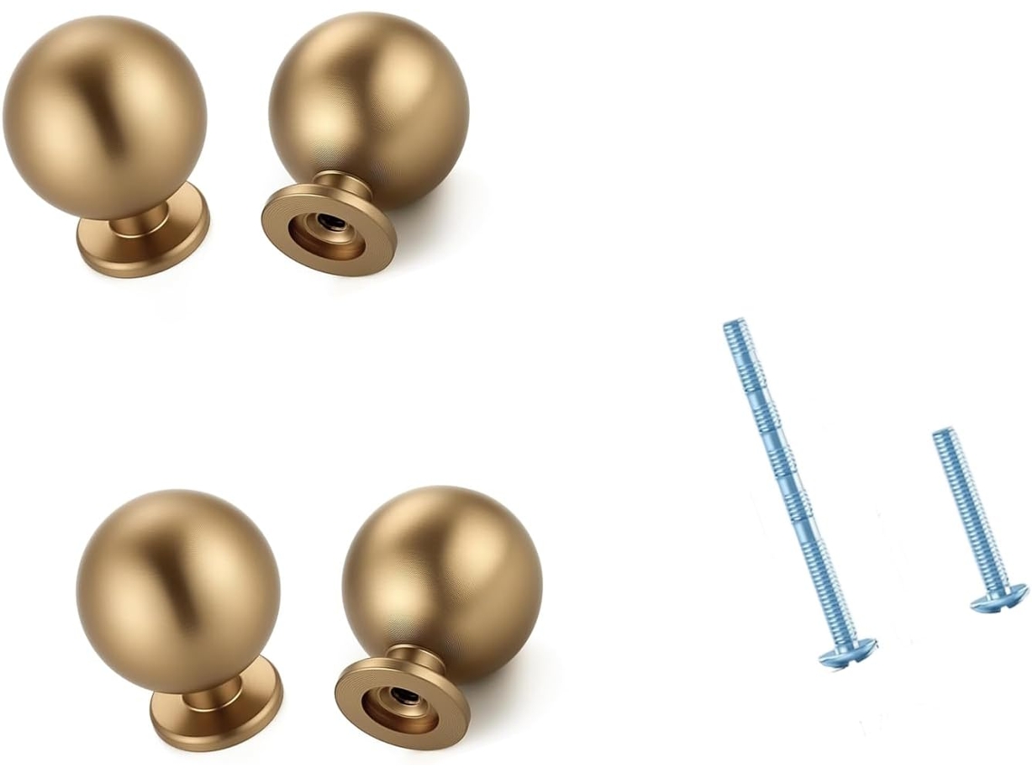 Conjunto De 4 Puxadores Decorativos Para Gavetas, Em Liga De Zinco, Estilo Simples