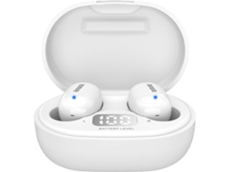 Auriculares Bluetooth True Wireless AIWA Ebtw-150Wt (In Ear - Microfone - Branco)
