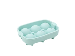 Moldes De Silicone Para Bola De Gelo 6 Buracos Para Whisky, Moldes De Bolo, Chocolate E Doces, Seguro E Durável