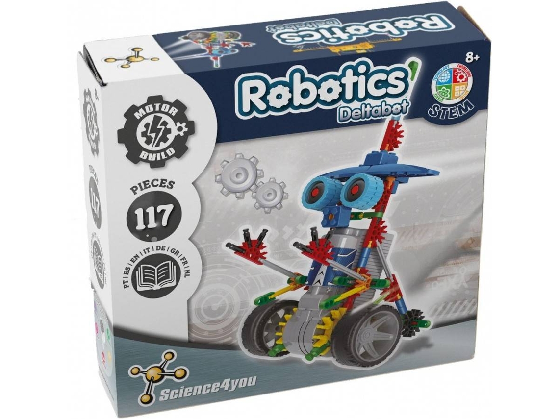 Kit SCIENCE4YOU Robotics Deltabot 3 Em 1