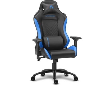 Cadeira Gaming ALPHA GAMER Nysa (Até 150 kg - Elevador a gás Classe 4 - Preto e Azul)