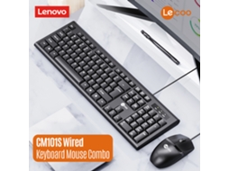 Teclado e Mouse LAXISCREED Preto