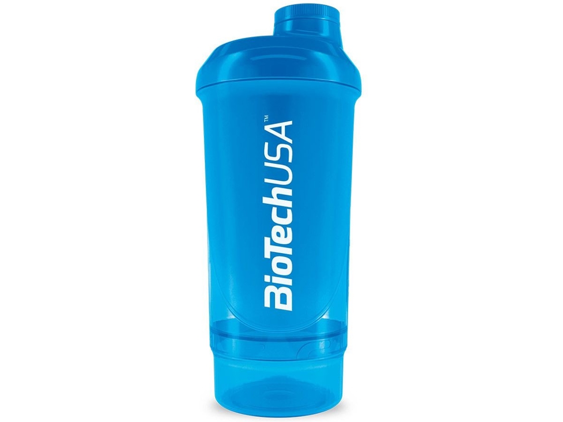 Shaker BIOTECHUSA Wave+ Comprimidosact Azul (500 ml)