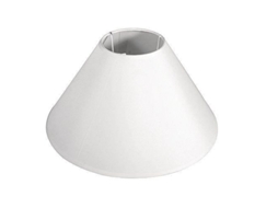 Abajur Cônico Rayher Hobby 2303102 30cm Tecido Branco