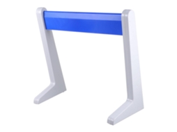 Suporte Para Pipeta Experimental Em Plástico Branco, Em Formato De L, Com Prateleira.