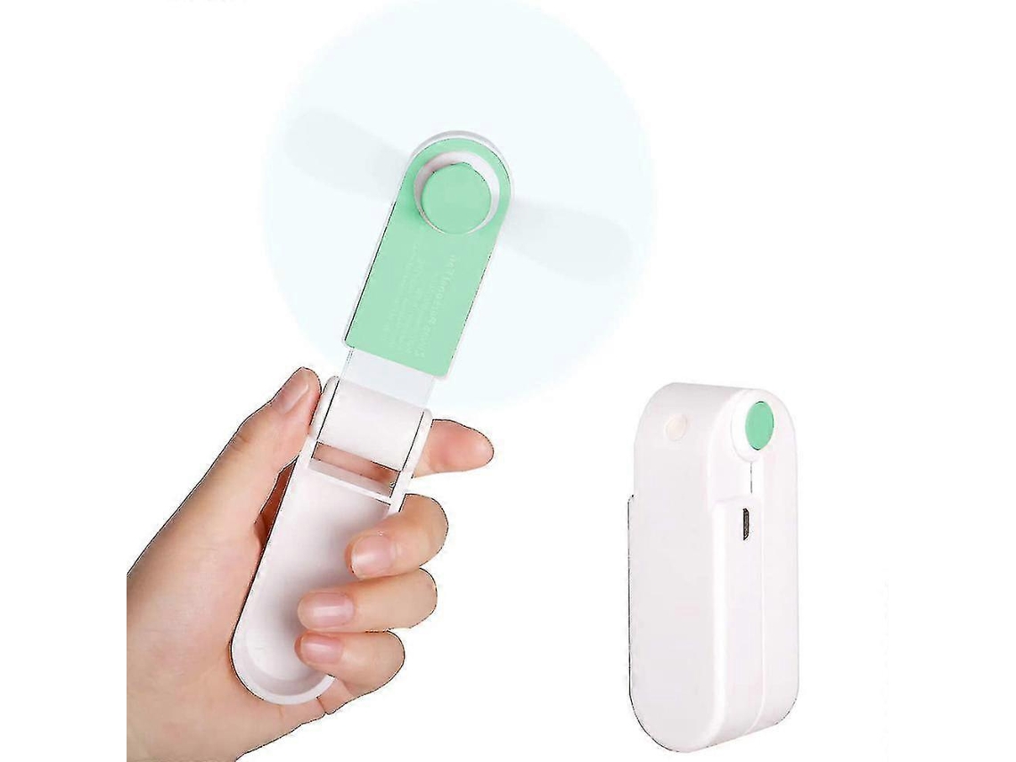 Mini Ventilador Recarregável Usb, 1200mah BRILVIBERA
