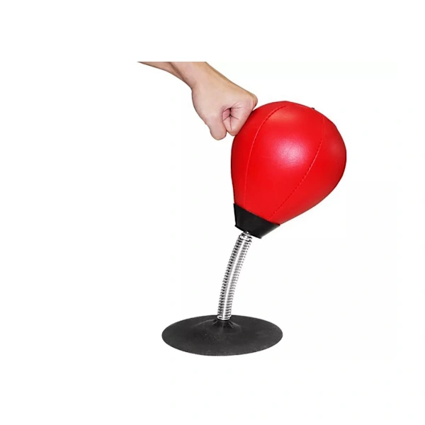 Bola De Boxe Para Mesa Vermelha Brilvibera