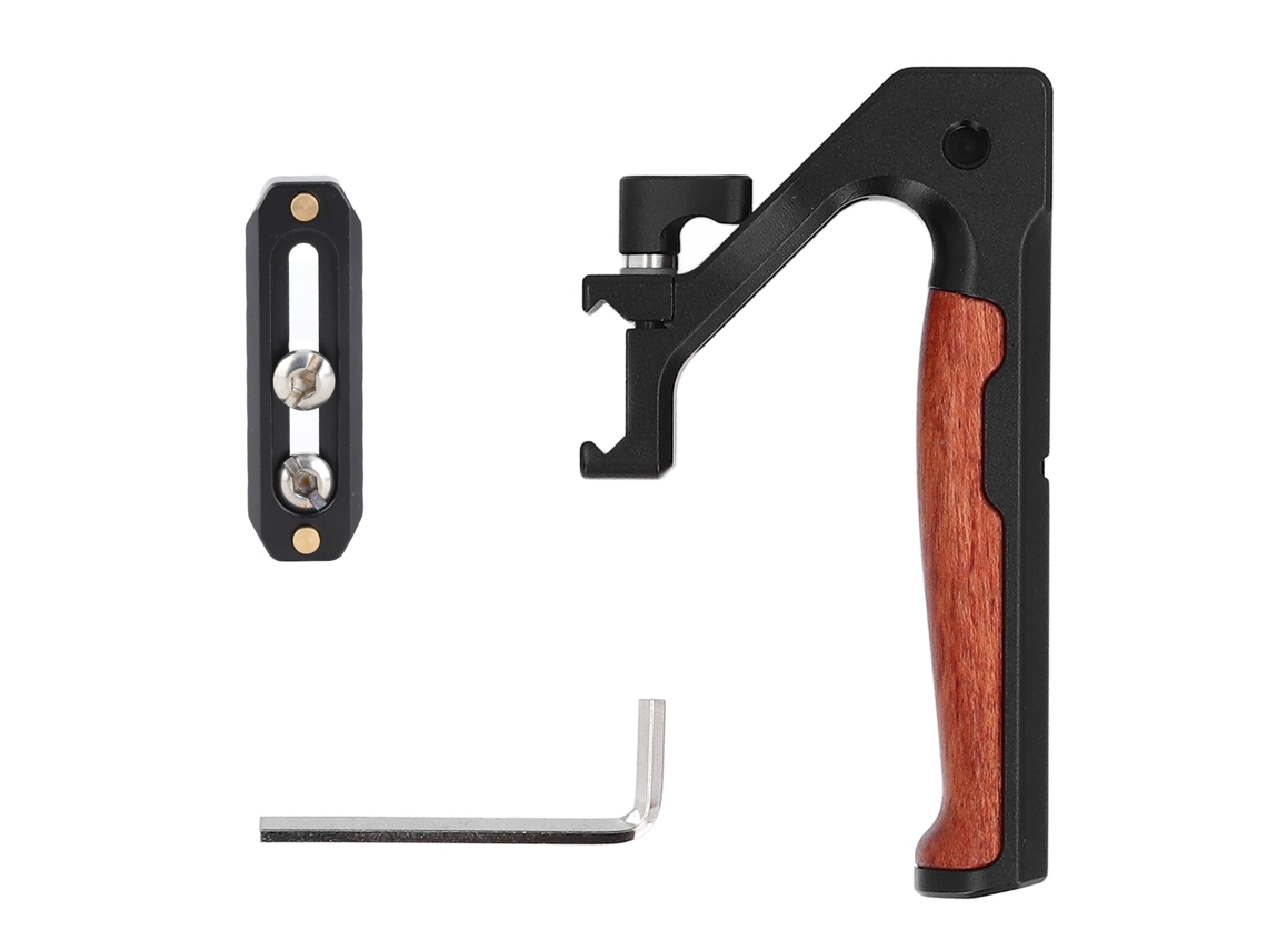Mango Alça Superior Para Jaula De Câmera Com Montagem Cold Shoe Universal Para Rig De Câmera