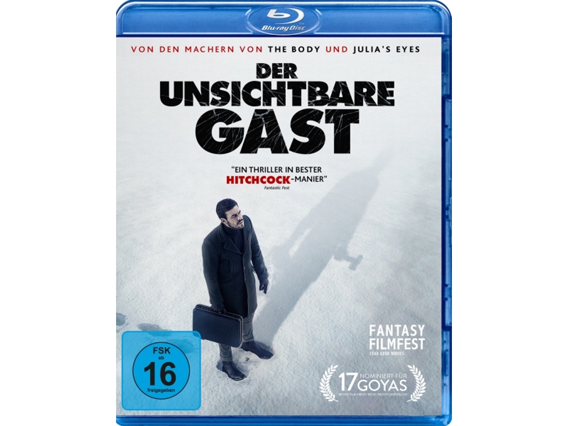 Blu-Ray Der unsichtbare Gast Alemão, Espanhol