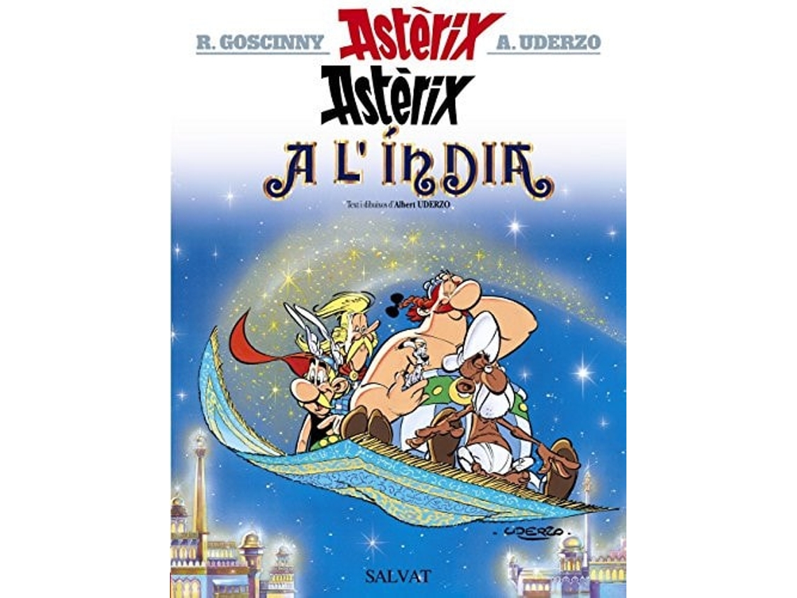 Livro Astèrix A L'Índia de Albert Uderzo (Espanhol)
