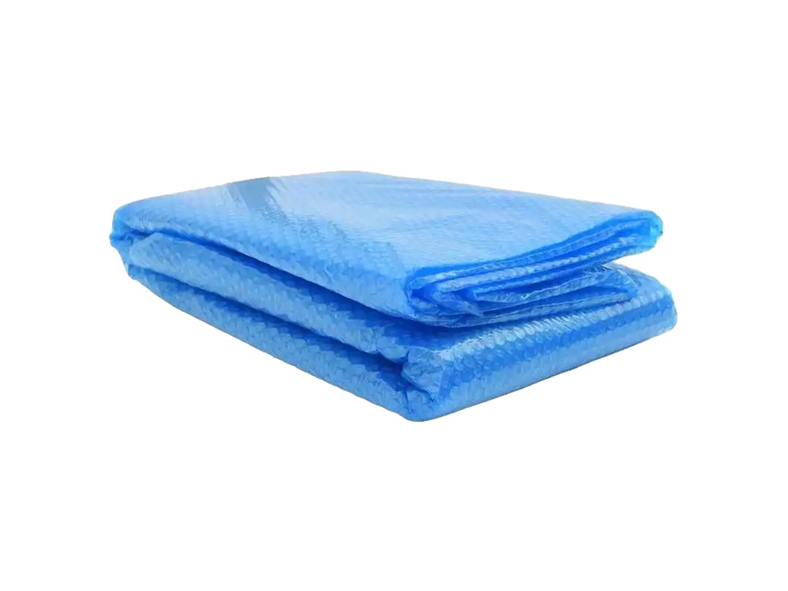 Capa De Piscina, Design Retangular, Material Pe Durável, Azul