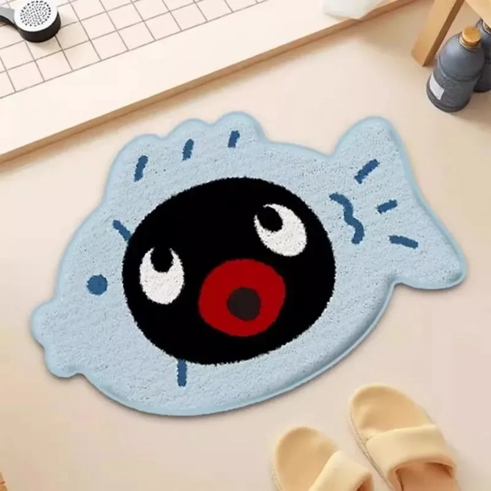 Tapete De Imitação De Cashmere Com Estampa De Pinguim (estilo 3, 60x90cm), Antiderrapante E Absorvente.