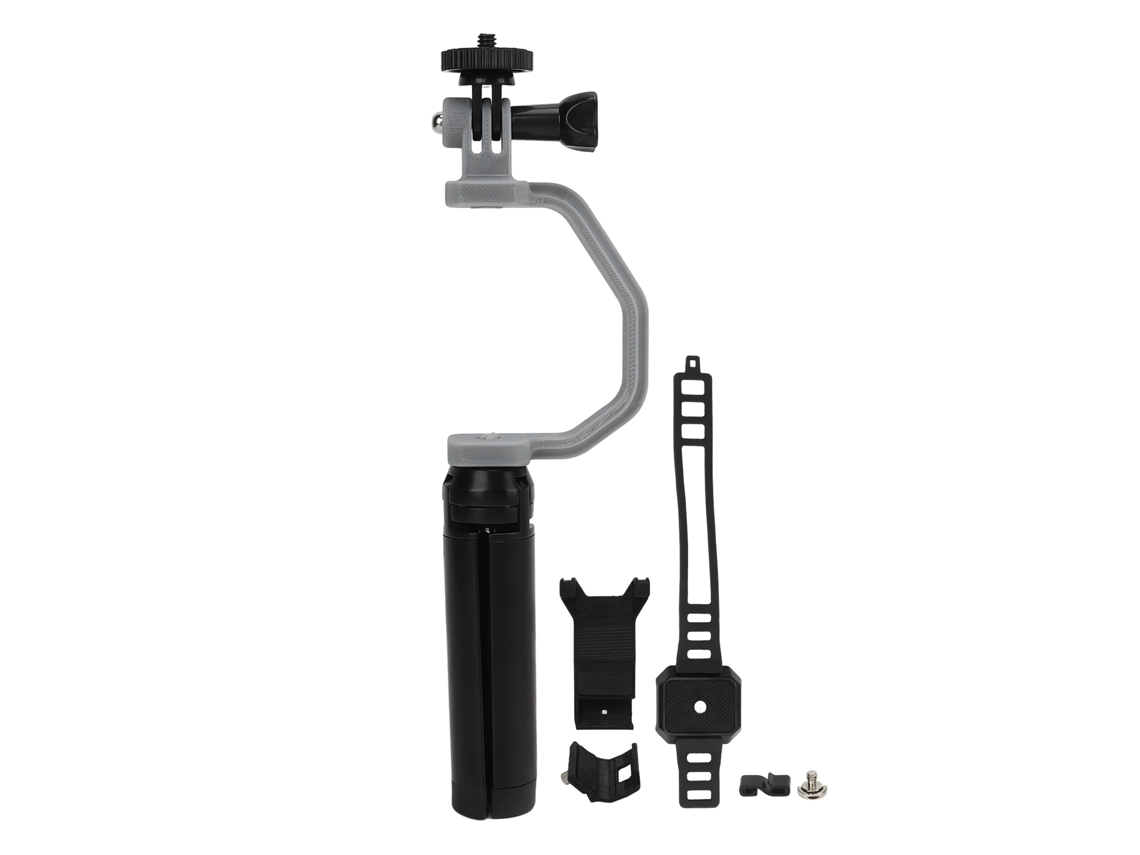 Kit De Tripé Com Controle Remoto Para Drone, Em Plástico, Silicone E Liga Alumínio, Acessórios Fotografia Drones, Compatível Mini-aquaforge