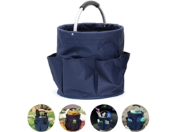 Bolsa De Armazenamento Jardim, Sacola De Ferramentas Jardim, Multifuncional Para Organização Azul Escuro