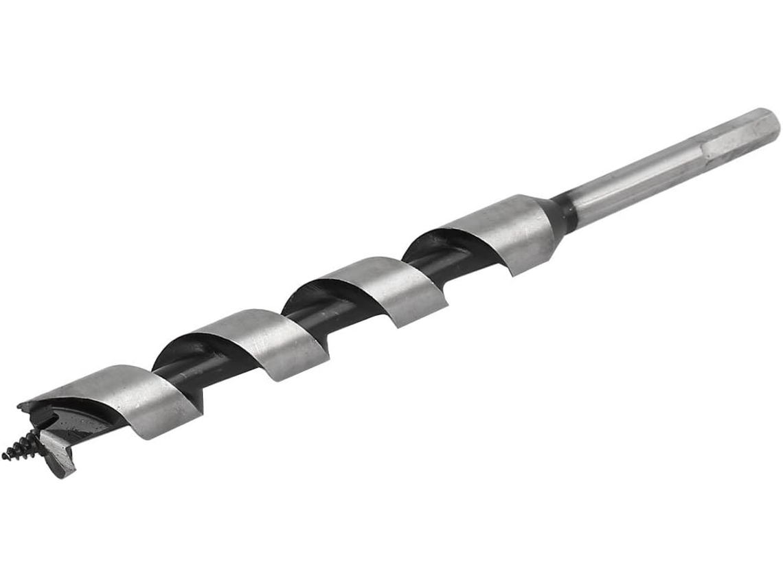 Broca Aguer para Madeira, Aço, 19 Mm de Diâmetro e 230 Comprimento CHABERLU