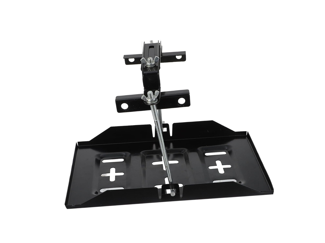 1 Conjunto De Suporte De Bateria Automotiva Resistente Para Montagem Segura De Baterias