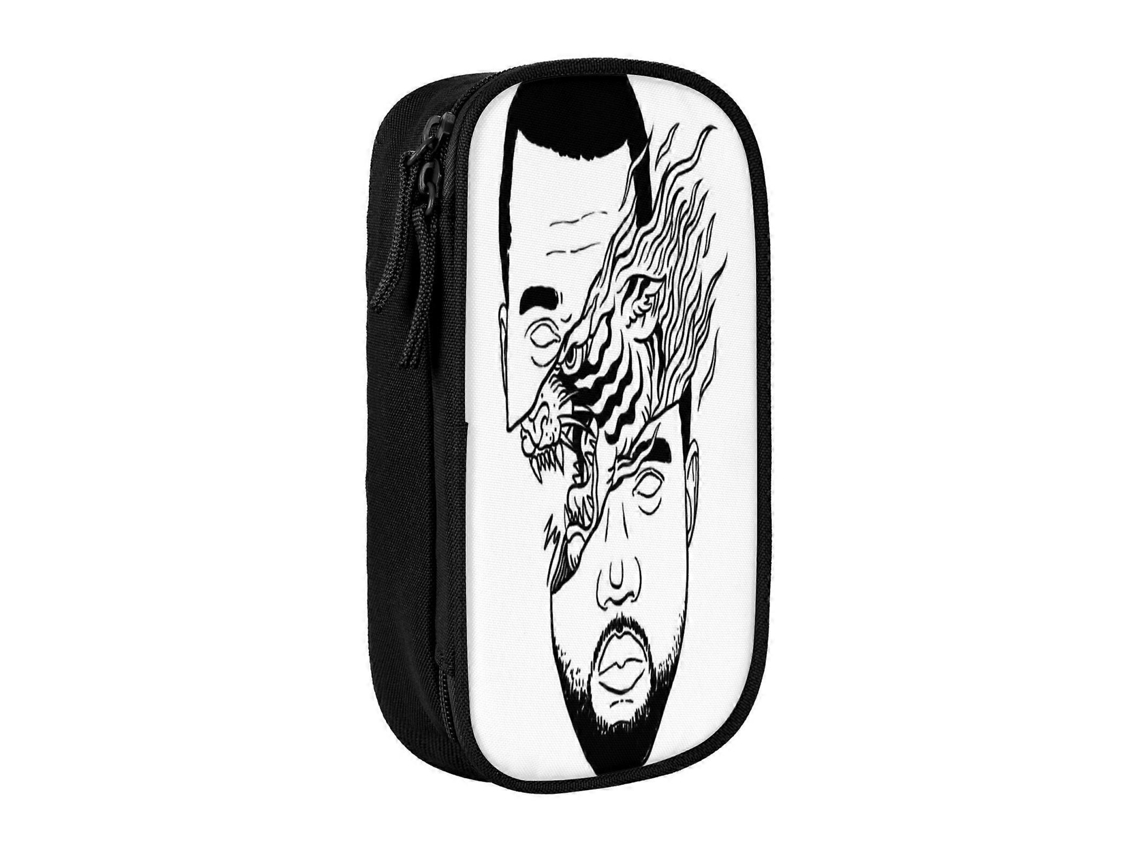 Estojo De Lápis Kanye West Para Profissionais Criativos Mais De 10 Compartimentos Para Marcadores, Marcadores E Pincéis. Olysi Shop