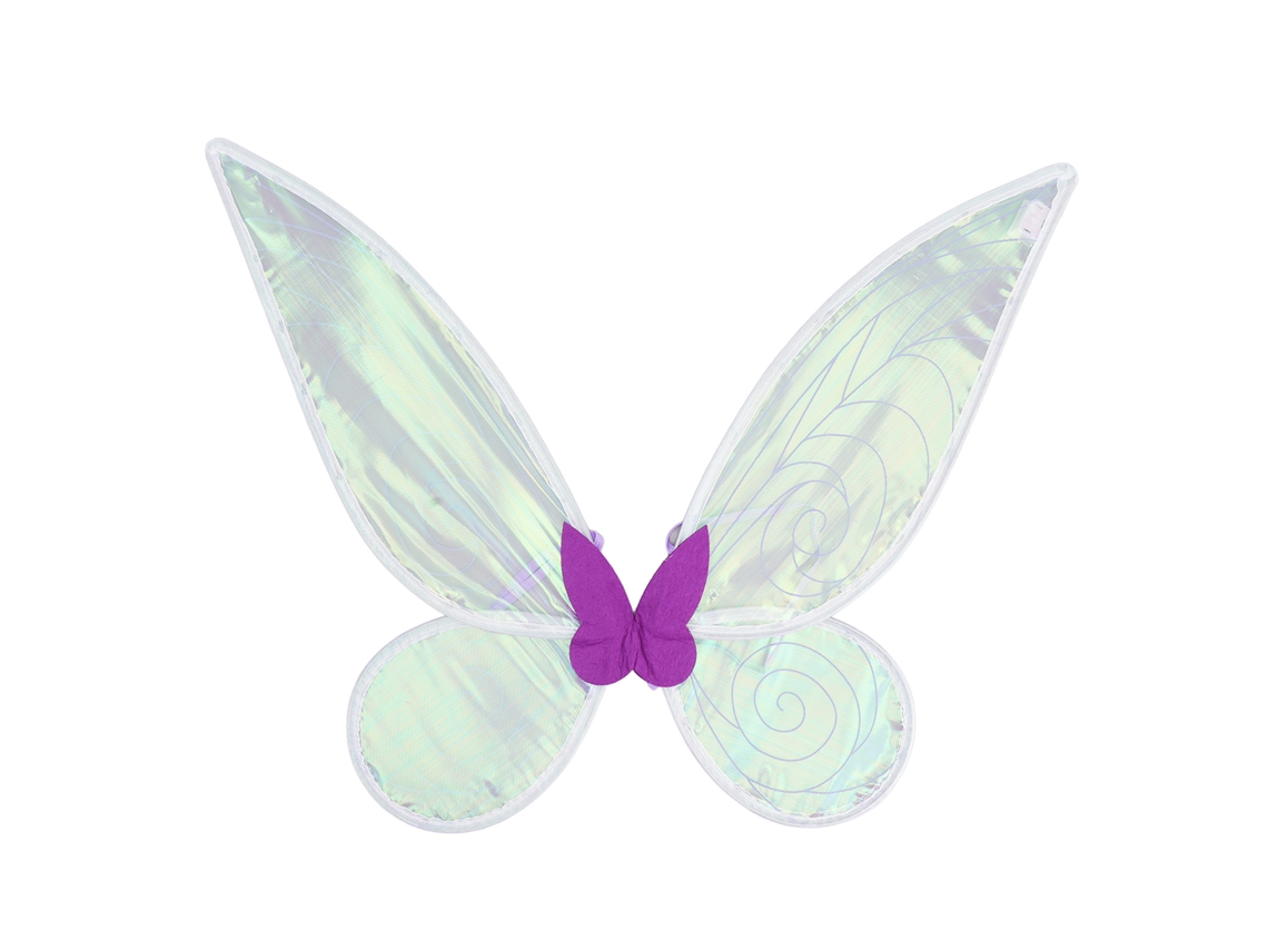 Asas de Anjo Borboleta Fada com Led para Crianças Festa em Roxo