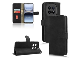 Capa De Celular De Couro Com Flip Magnético Skin Feel
