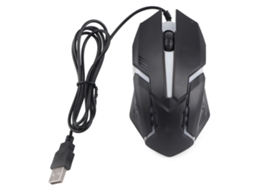 Aetheria mouse Usb com Iluminação Rgb, Design Ergonômico, Sensor de Alta Precisão para Computador e Laptop