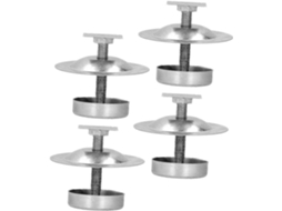 Inoomp Kit de 4 Pés de Aço Inoxidável para Colmeia, Suporte Estável para Apicultores, Aumenta a Altura da Colmeia, CHABERLU