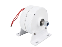 Eixo Duplo Gerador de Energia Permanente Trifásico 12v (eixo Duplo Com Base, Potência 300w)