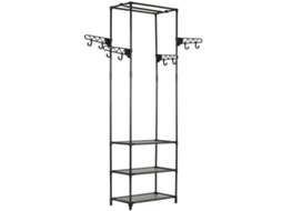 Clothes Rack, Clothes Racks Vidaxl Preto Aço