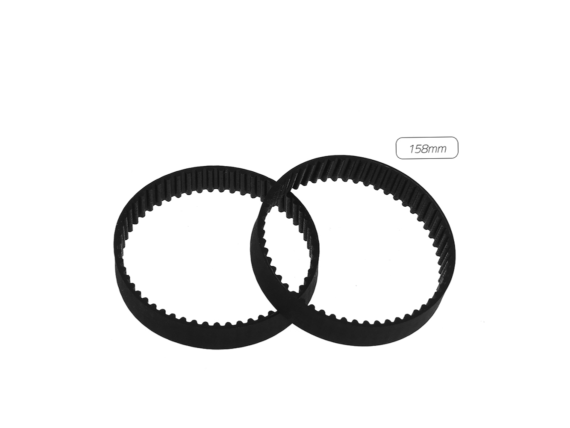 Cintos de Sincronização Gt2 Borracha Fechados para Impressora 3d, Comprimentos Variados, Kit 2pcs