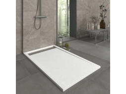 Base de Duche em Resina ORION Branca 150x90 Cm com grade em aço RC