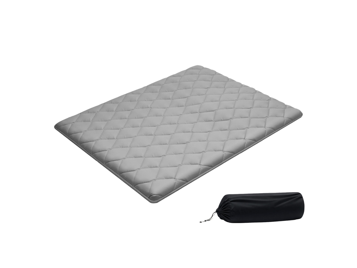 Colchão Futon Tatami Japonês Tamanho Queen, Cinza, 2032 X 1524 X 89 Mm Vevor