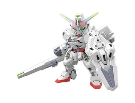 Kit de modelo Bandai Gundam Caliburn SD Gundam Cross Silhouette Cores Rainbow para maiores de 6 anos Bandai Spirits